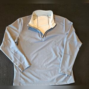 Bobby Jones Quarter Zip Men's Blue Performance Viking Long-Sleeve